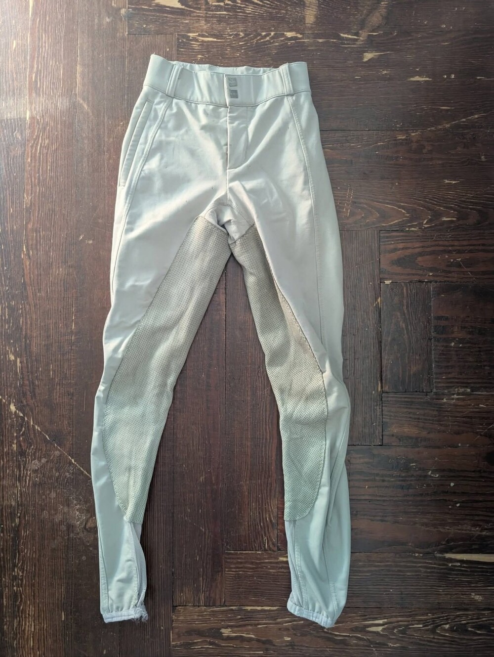 FITS Leather Full Seat Breeches - Light Beige